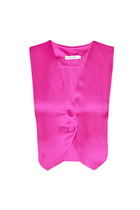 Lauren silk vest