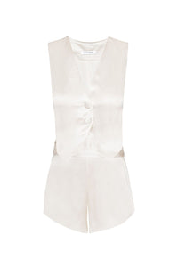 Lauren silk vest